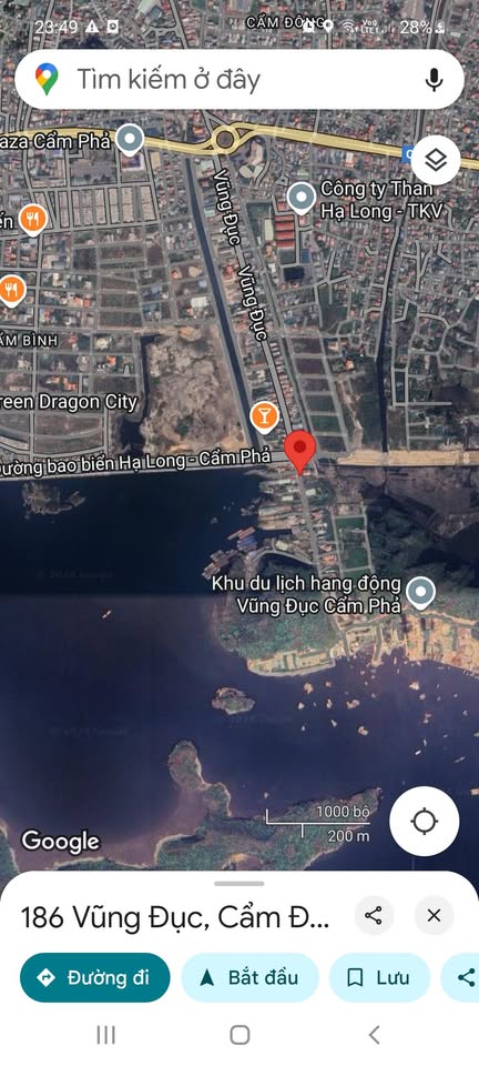 Bán cắt lỗ đất đường bao biển Hạ Long - Cẩm Phả, diện tích 478m2, mặt tiền rộng 22m