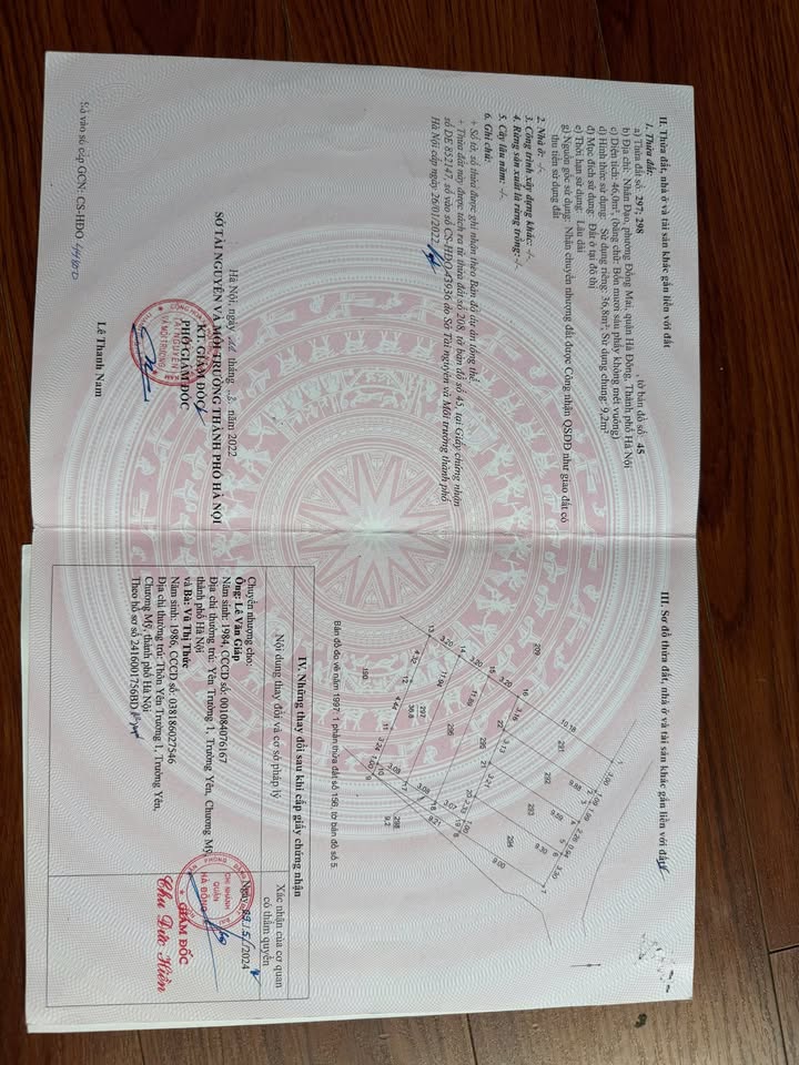 Bán nhà vừa hoàn thiện xong giáp khu biệt thự Văn Khê, 42m2, 4 tầng