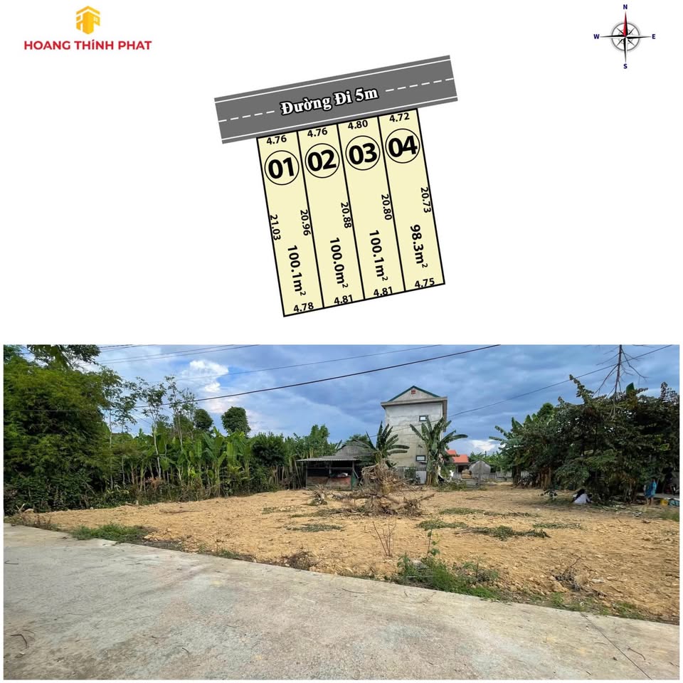 Bán đất Bồn Phổ - Hương An, gần Bến xe Phía Bắc, giá chỉ 8xx triệu