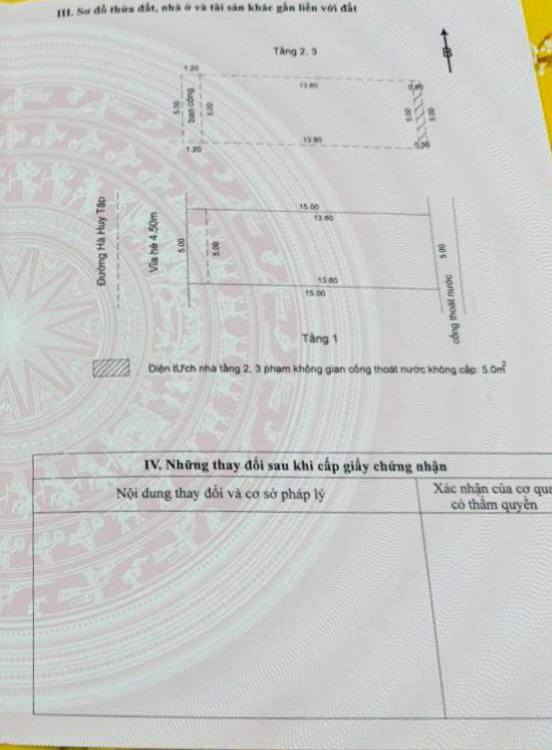 Bán nhà 3 tầng 3 mê mặt tiền đường Hà Huy Tập, trung tâm thành phố Đà Nẵng