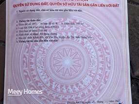 Bán đất vàng KCN Ân Thi mở cửa là thấy tiền, đầu tư liền kẻo lỡ