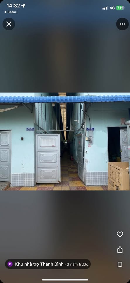 Bán đất 460m2 có 20 phòng trọ full khách - Long Xuyên, An Giang