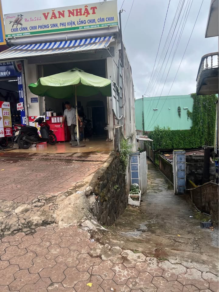 Bán nhà 2 mặt tiền 4mx21m, có hầm, hướng Nam, kinh doanh tốt tại Hùng Vương, Gia Lai