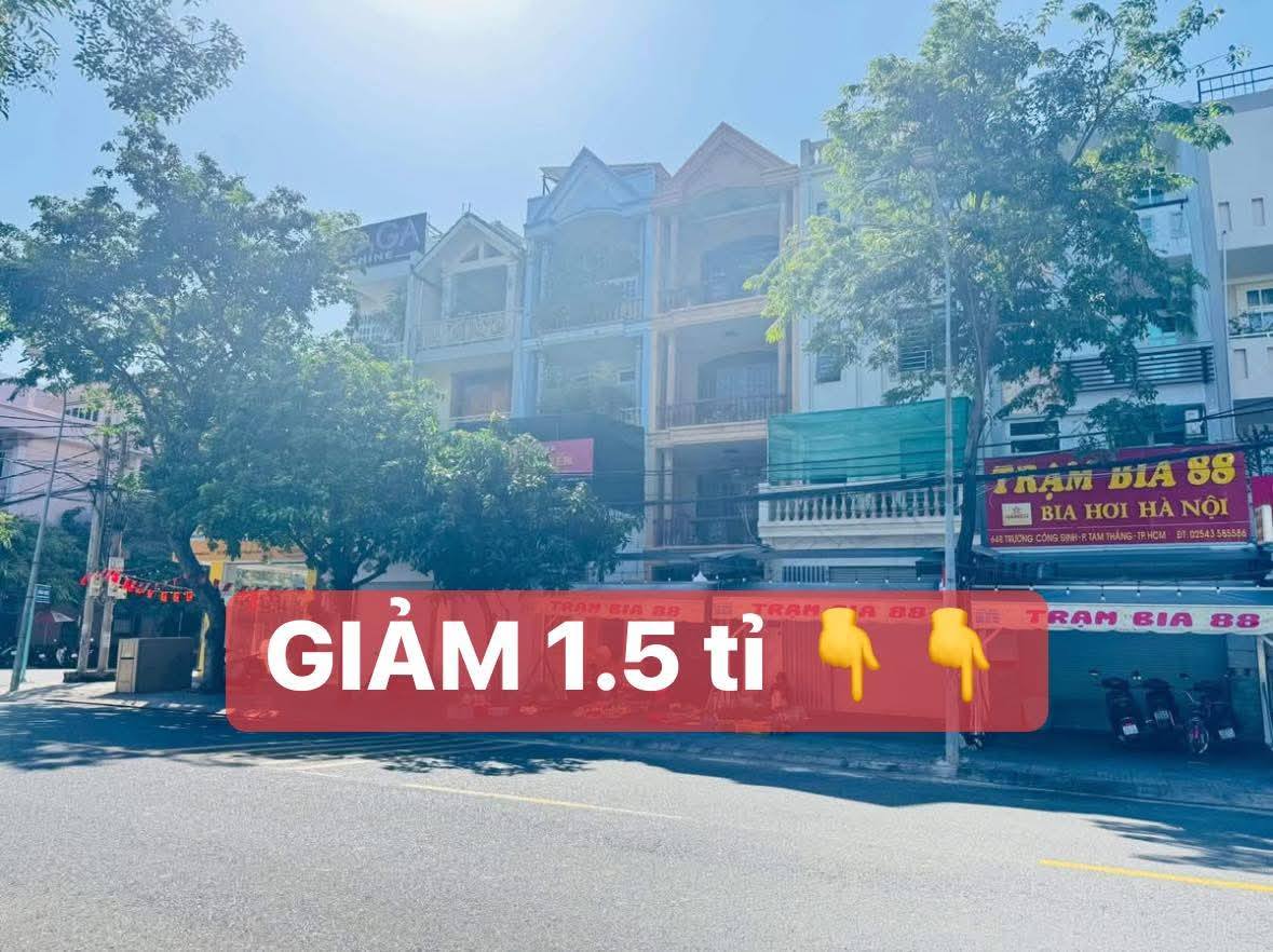 Giảm sốc 1.5 tỷ, mặt tiền đường Trương Công Định, Vũng Tàu