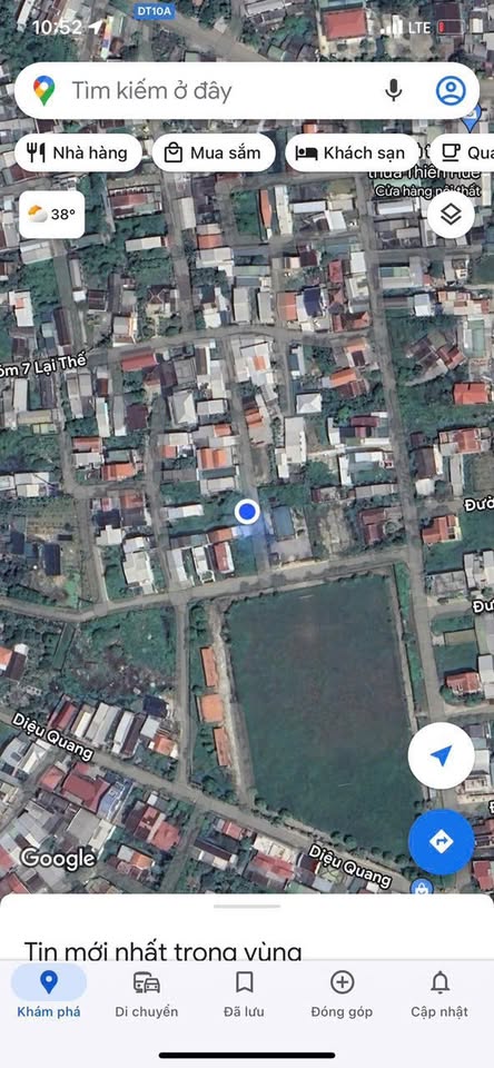 Bán đất 121.5m2 hướng Đông tại khu xen ghép Lại Thế, TP Huế