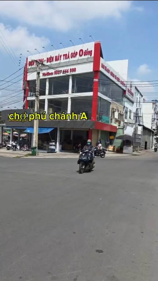 Đất Phú Chánh A, diện tích 5x38m, đường thông tứ hướng, giá 2.6 tỷ - Sổ đỏ sẵn sàng