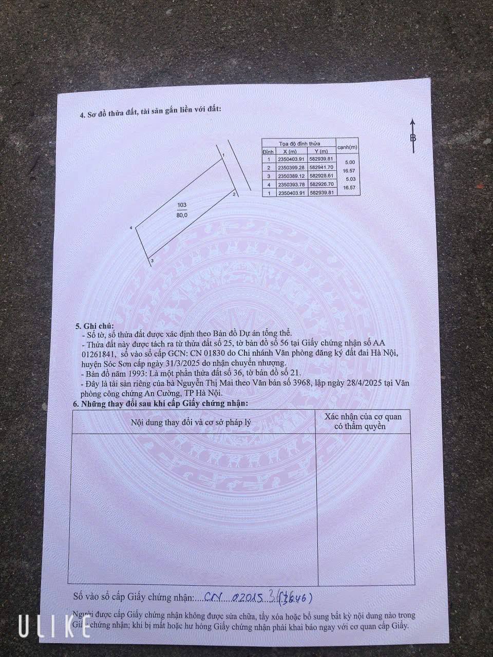 Đất đẹp Tân An, Hiền Ninh, Sóc Sơn - Cơ hội đầu tư chỉ 2 tỷ