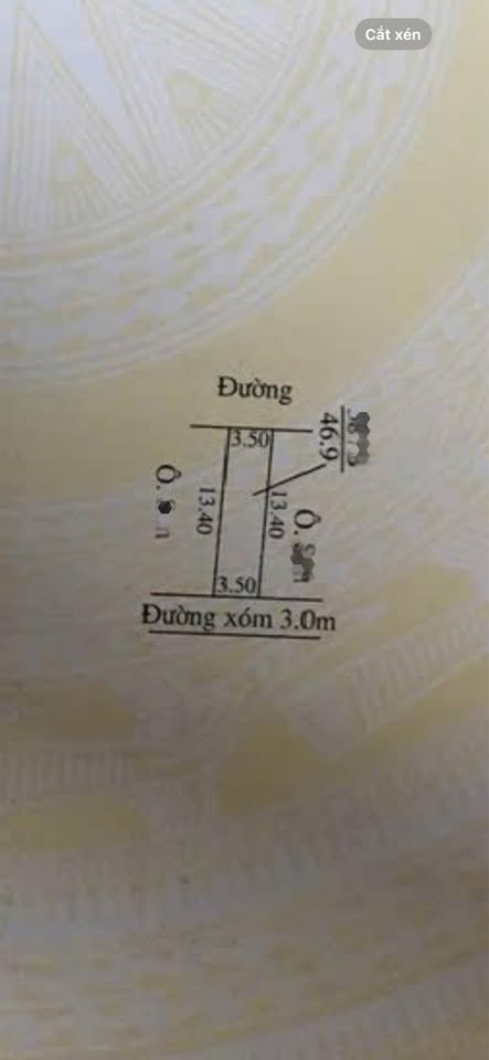 Đất Hoài Đức siêu hot - Ô tô vào tận đất, có sẵn nhà cấp 4 cho thuê