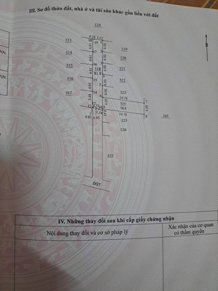 Bán đất thổ cư 58.8m2, ô tô đỗ cửa tại Trung Châu, Đan Phượng, Hà Nội