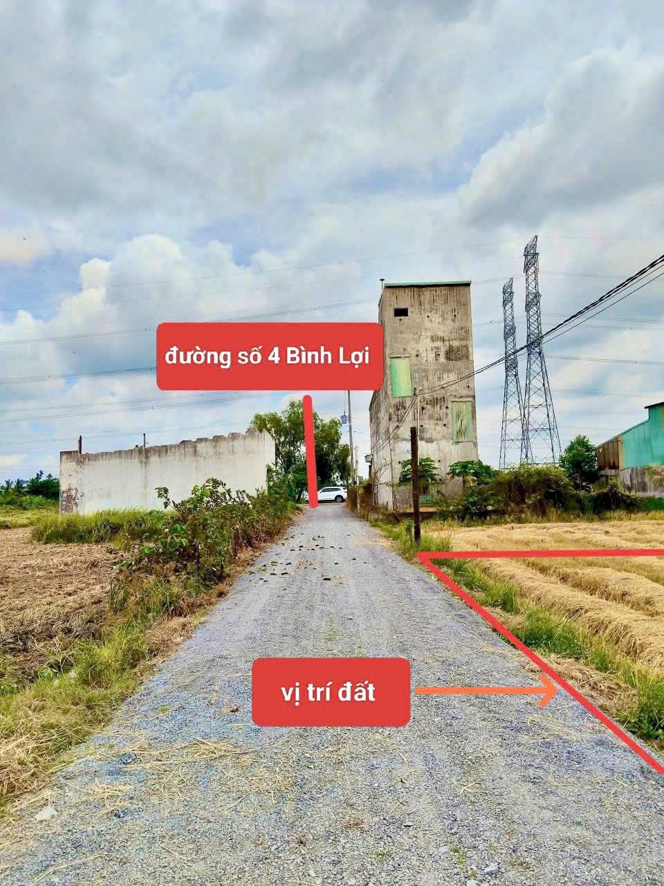 Đất thổ cư Bình Lợi, Hòa Khánh Đông, gần trường học, đường xe tải, diện tích 5m x 43m, giá 990 triệu