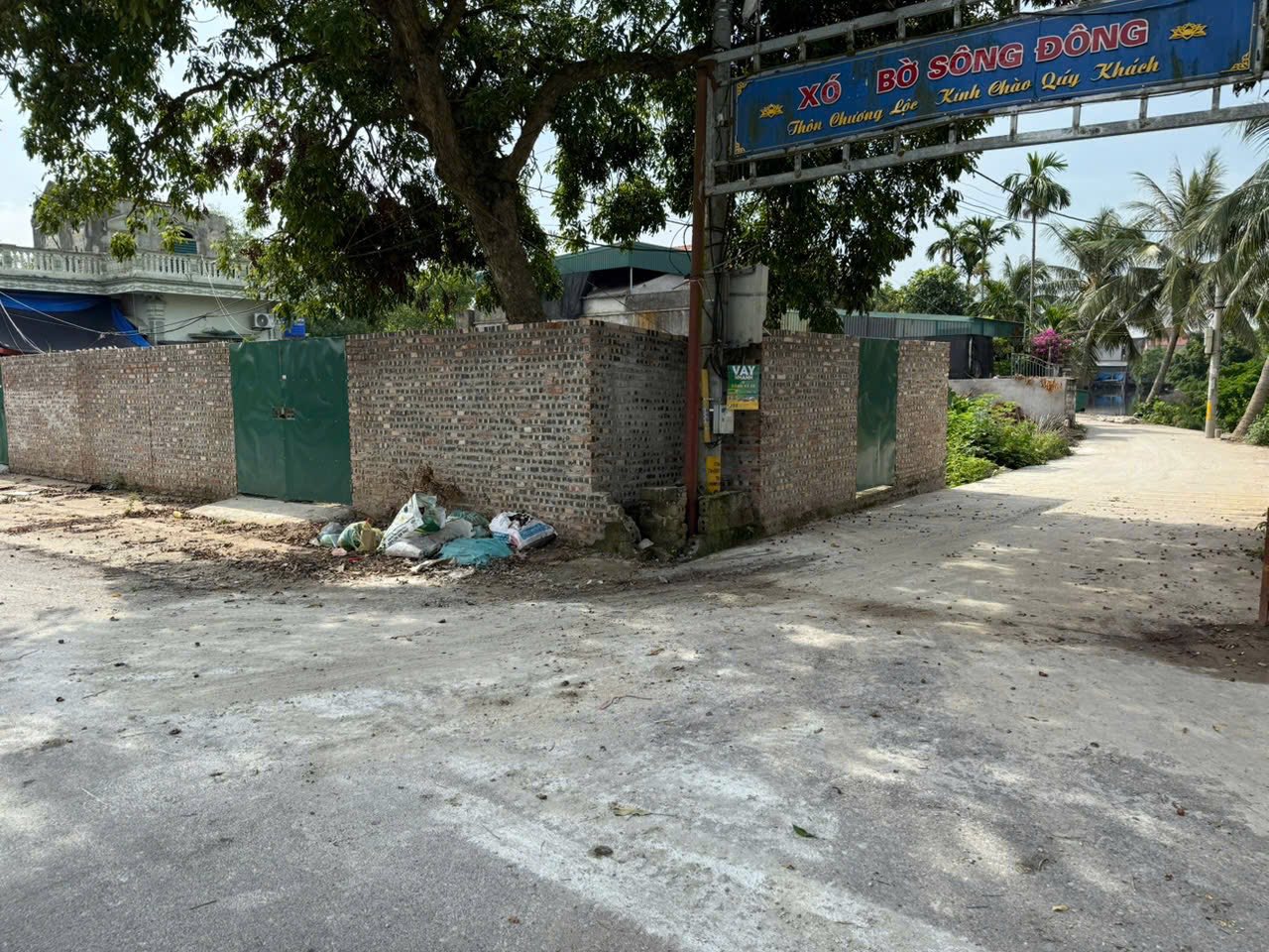 Lô góc 2 mặt tiền đường nhựa 11m, Thường Tín - Cơ hội vàng