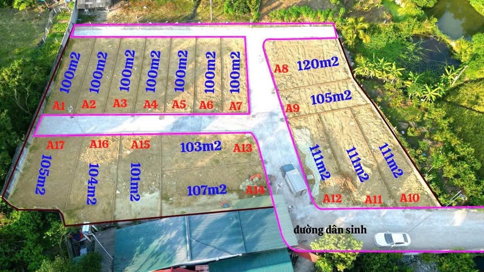 Bán đất nền thổ cư tại Trại Mái, Bồ Lý, Tam Đảo, Vĩnh Phúc