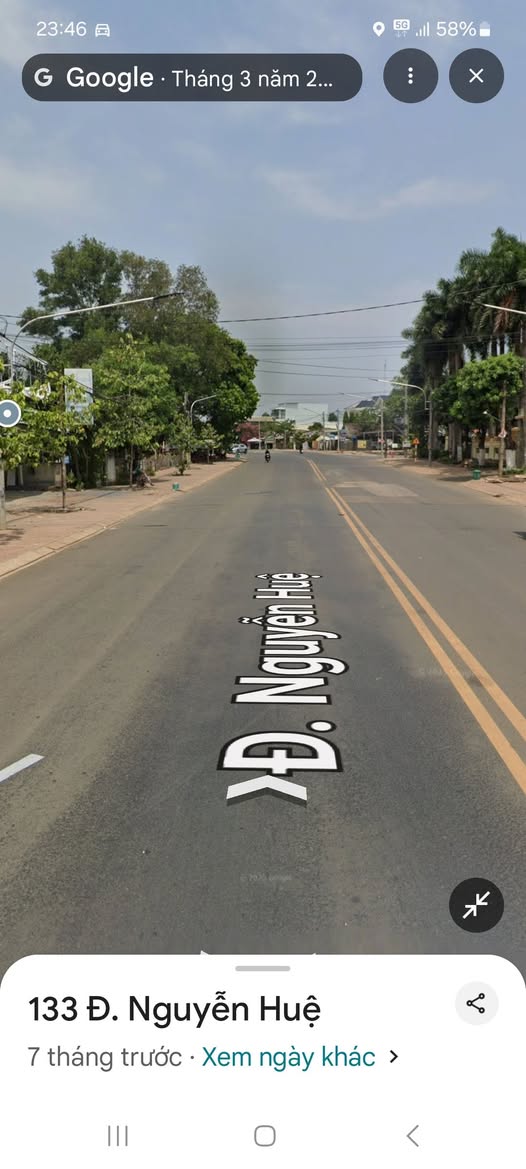 Bán đất thổ cư mặt tiền đường Nguyễn Huệ, Đồng Xoài, Bình Phước