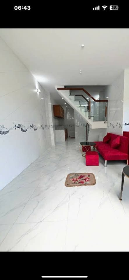 Nhà 2,6 tỷ, sổ hồng riêng, hoàn công đủ, hẻm ba gác Huỳnh Tấn Phát, Quận 7