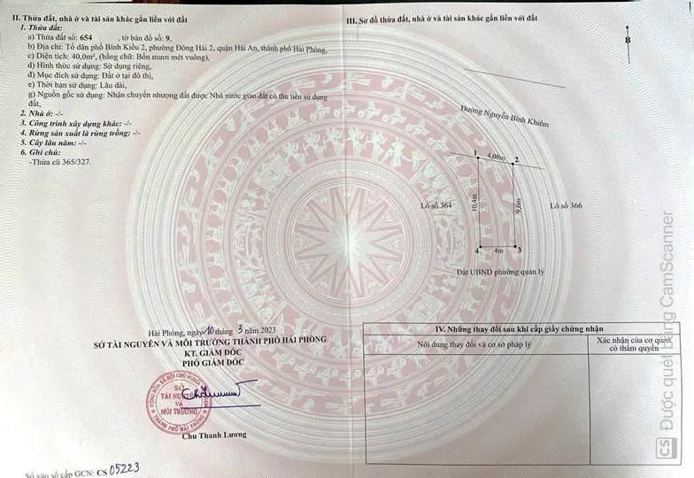 Nhà mặt đường Nguyễn Bỉnh Khiêm, Hải An - Mua đất tặng nhà, giá chỉ 2 tỷ