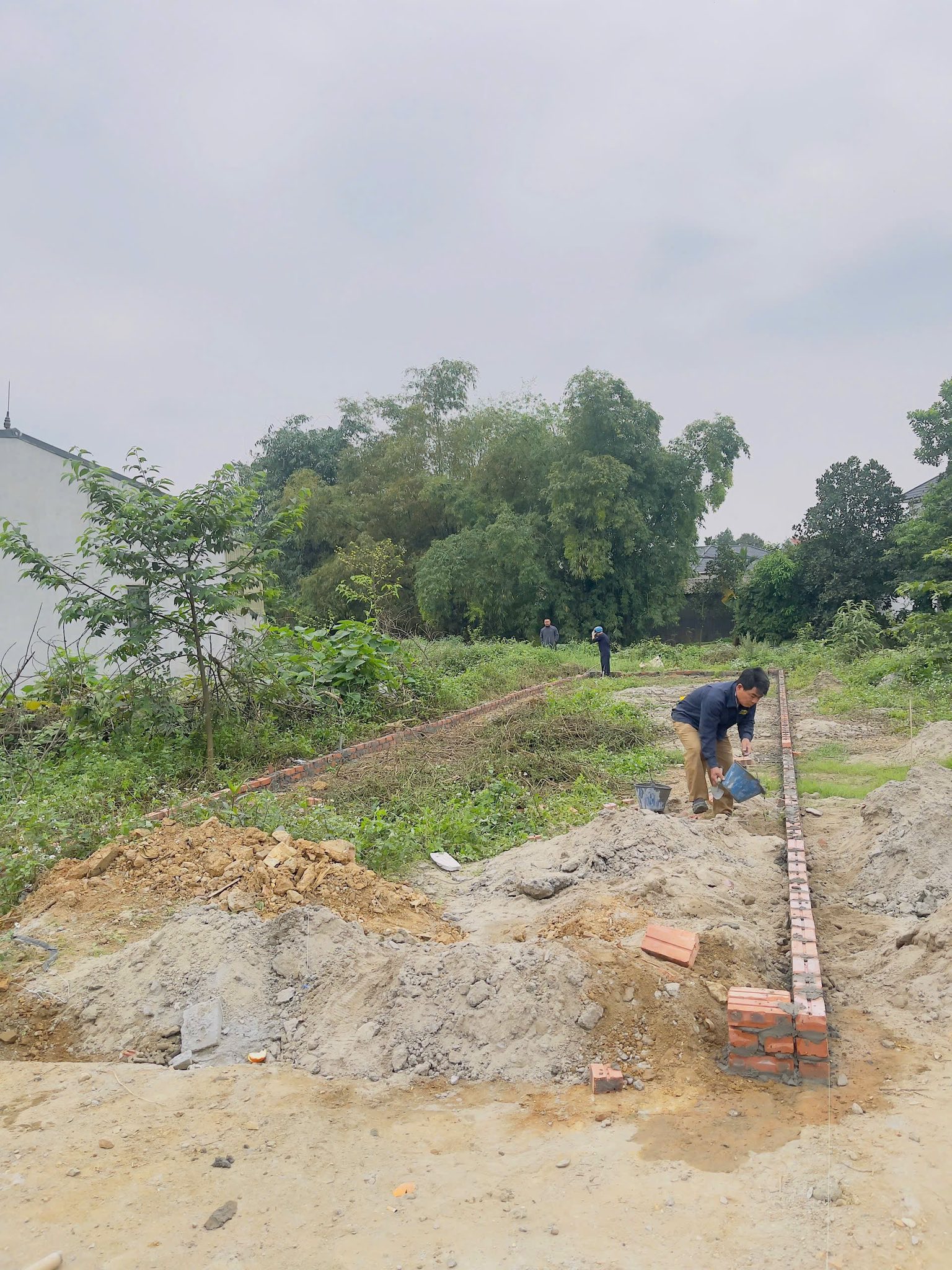 Bán đất mặt đường nhựa 411C, Ba Trại, Ba Vì, mặt tiền 5m, diện tích 70m2