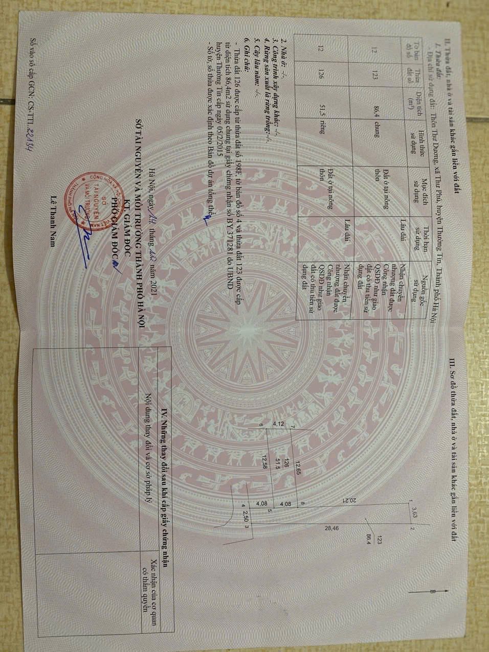 Đất Thư Phú nở hậu đón lộc, ngõ thông, tiện ích bủa vây - Đầu tư sinh lời!