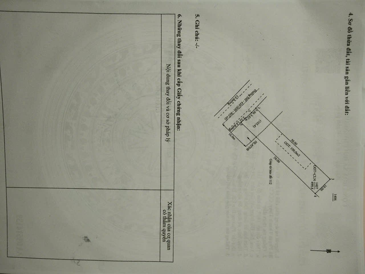 Đất mặt tiền HL601 Bến Cát - 10x50m, 100m2 thổ cư, giá siêu hấp dẫn