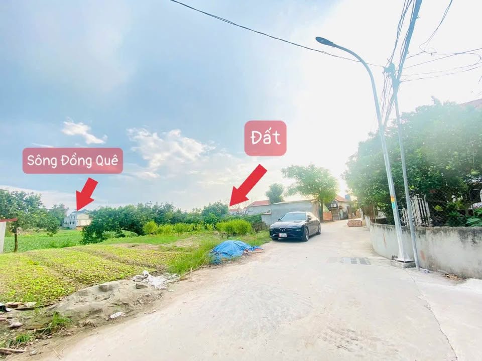 Bán đất 82.2m2 Đông Tảo, Khoái Châu, Hưng Yên, gần sông Đồng Quê, đối diện dự án Sungroup, đường ô tô tránh