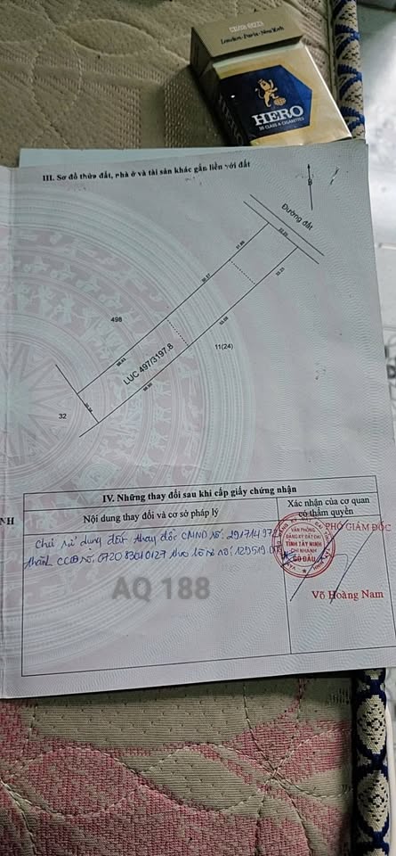 Bán vườn sầu riêng 3.197m2 tại Bàu Đồn, Gò Dầu, Tây Ninh - Đầu tư sinh lời ngay