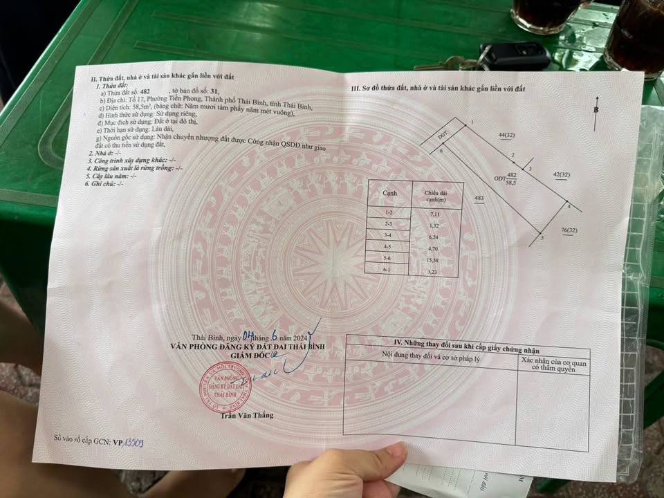 Bán nhà cấp 4 tặng đất tại Tiền Phong, diện tích gần 60m2, nở hậu