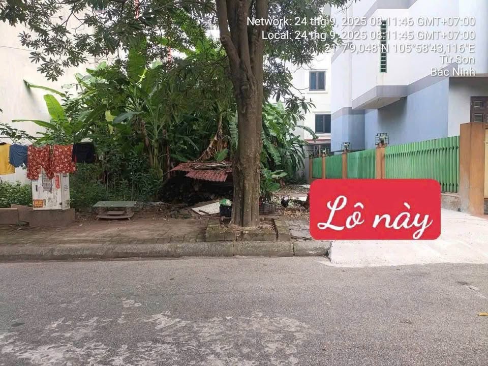 Bán đất Bắc Từ Sơn, Bắc Ninh - 100m2, mặt tiền 5m, hướng Đông Nam