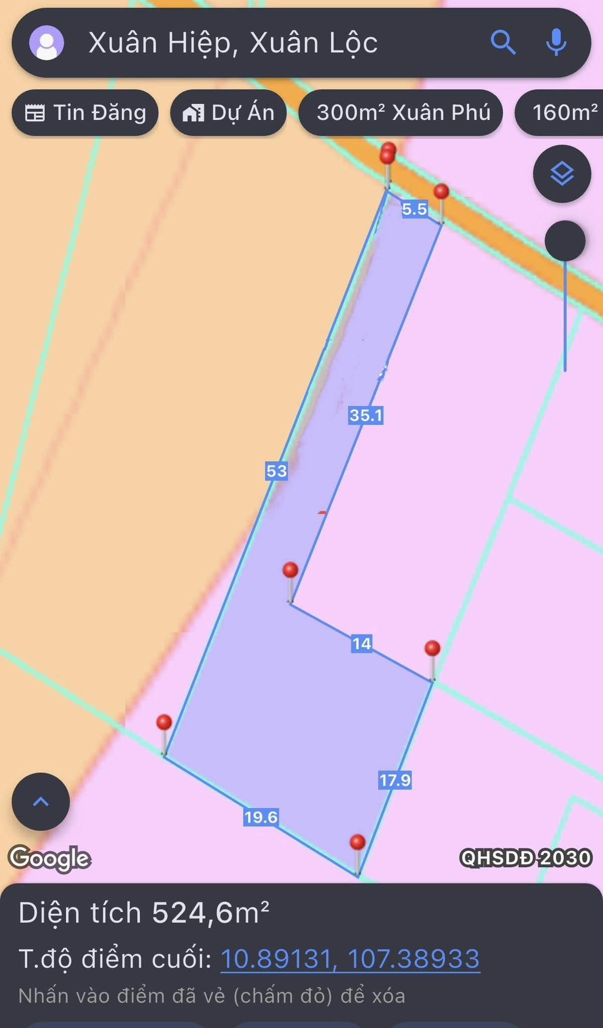 Đất Xuân Lộc giá tốt - Chỉ 600 triệu, gần 600m2, đường bê tông, sổ riêng