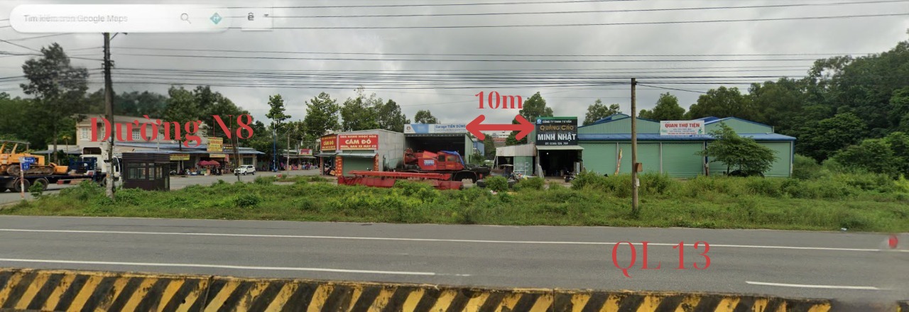 Mặt tiền Quốc lộ 13 Bàu Bàng, đất trống, kinh doanh xả láng, xưởng mở thả ga