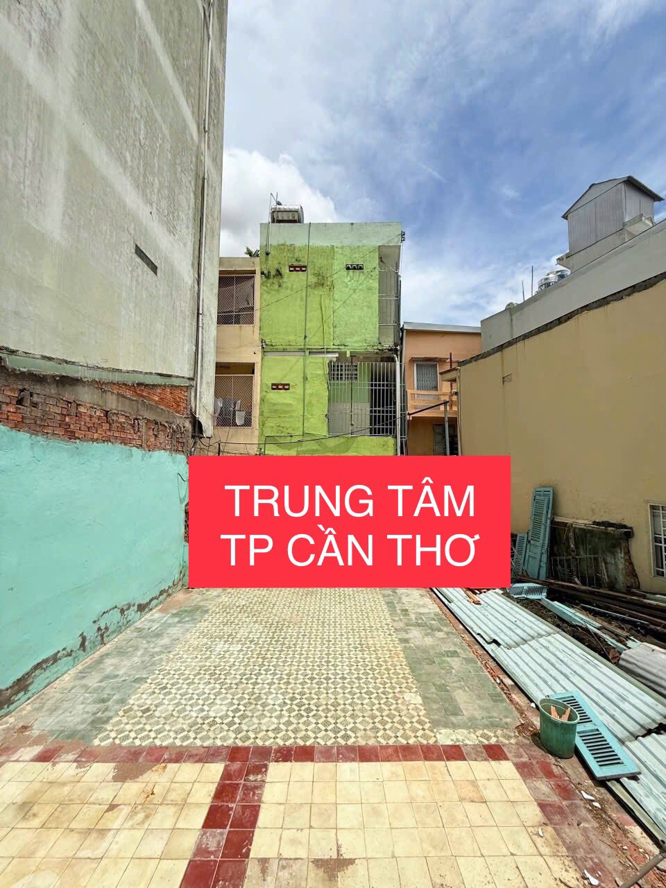 Bán nền 96,8m2 trung tâm Cần Thơ, hẻm 21 Trần Phú, Nở Hậu
