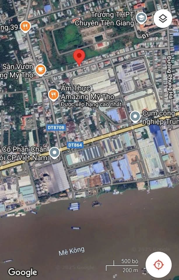 Đất mặt tiền đường Đoàn Giỏi, ngay Khu công nghiệp Trung An, Mỹ Tho, Tiền Giang