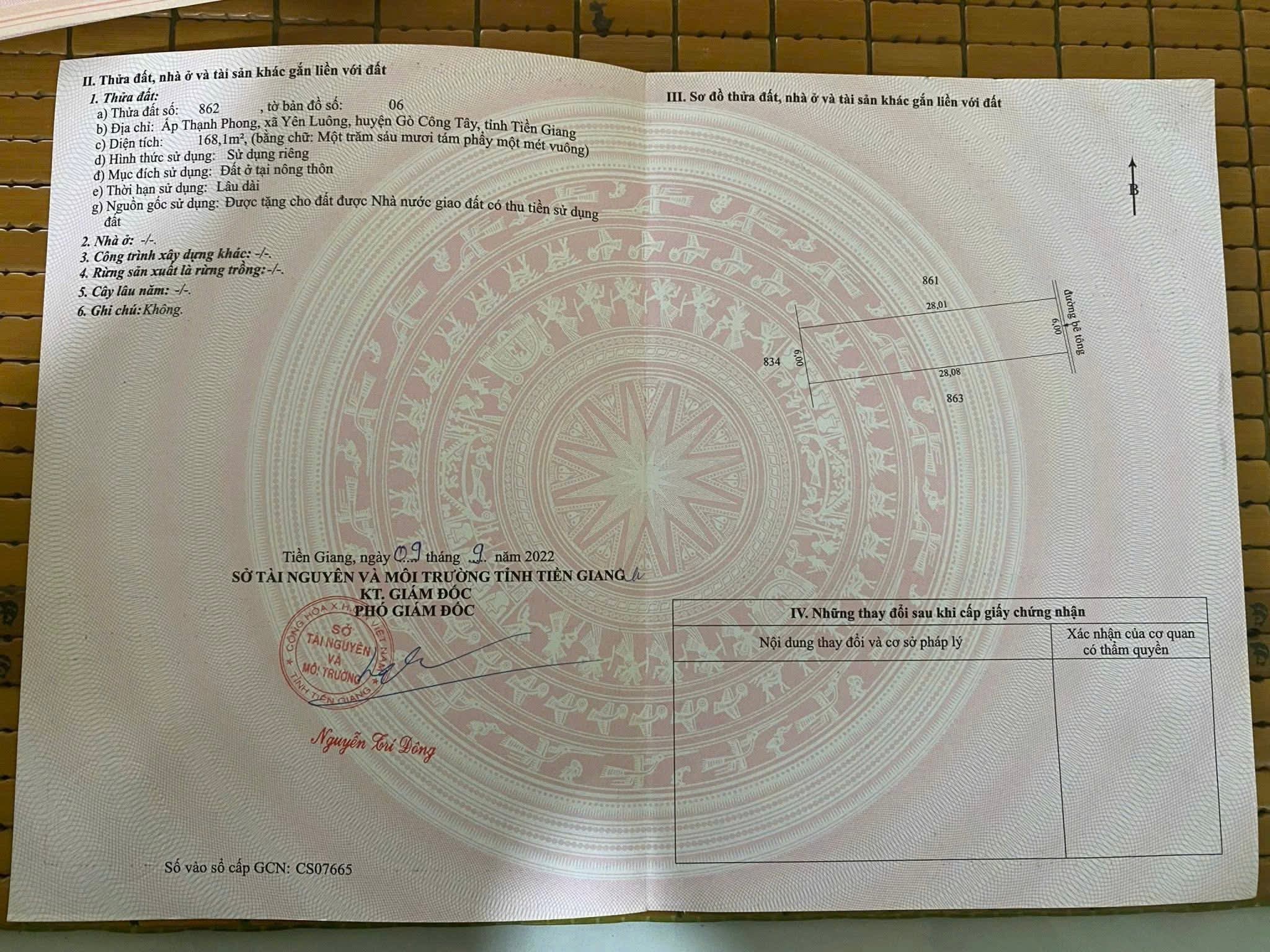 Đất nền Gò Công giá F0, ô tô tới đất, chỉ 360 triệu