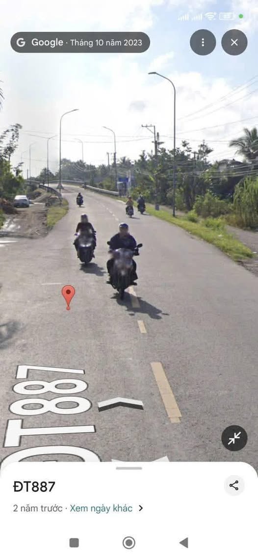 Bán đất mặt tiền đường Quốc lộ 57C, xã Thuận Điền, Bến Tre, diện tích 353.1m2, ngang 7m