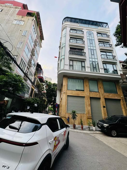 Nhà Thái Hà 70m² x 6 tầng, mặt tiền 6.6m, ô tô đỗ cửa, 2 mặt thoáng - Giá 19 tỷ