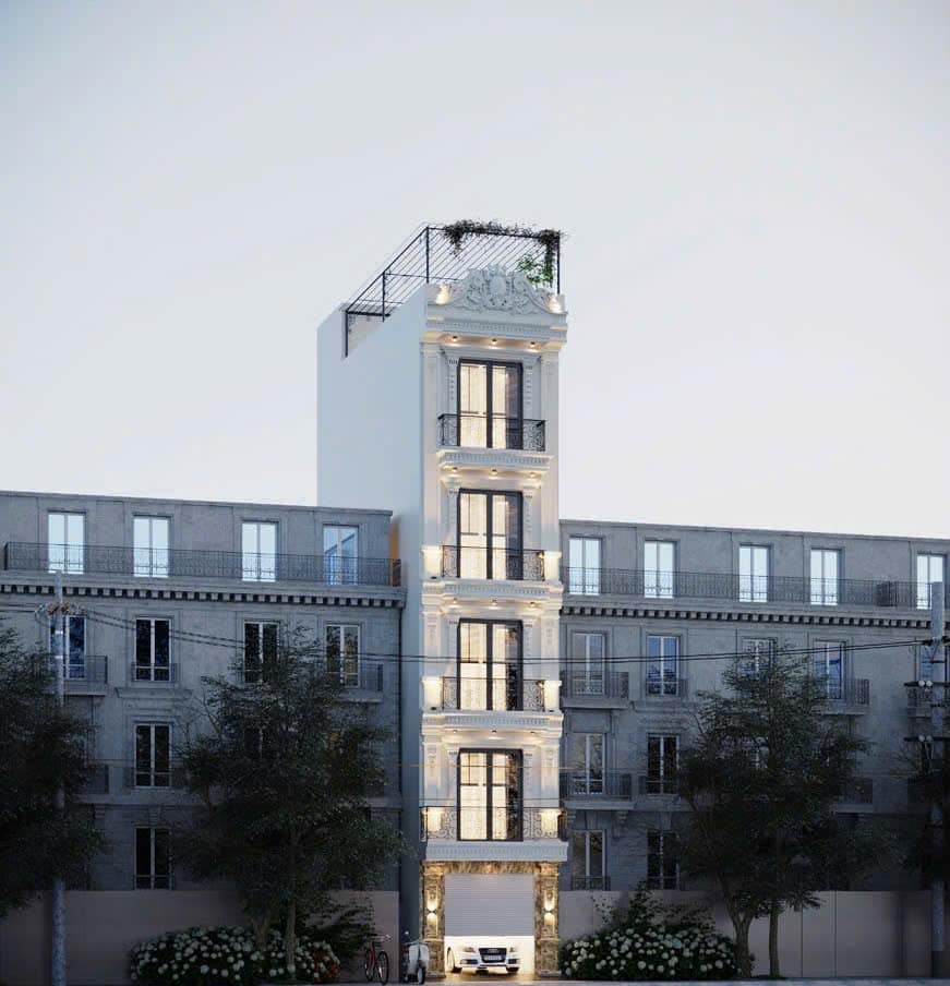 Bán nhà 5.5 tầng, diện tích 37.6m2 tại Trạm Trôi, Hoài Đức