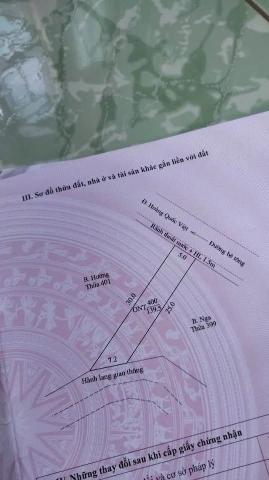 Đất siêu hot, tránh lũ, đường 2 ô tô, gần cầu Giới Phiên, diện tích 100m2, giá chỉ 1.4 tỷ