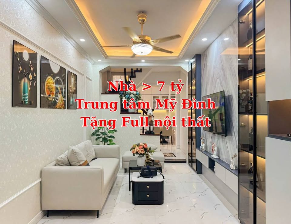 Nhà Mỹ Đình 40m2 - Ngõ thoáng, gần ô tô tránh, giá 7 tỷ