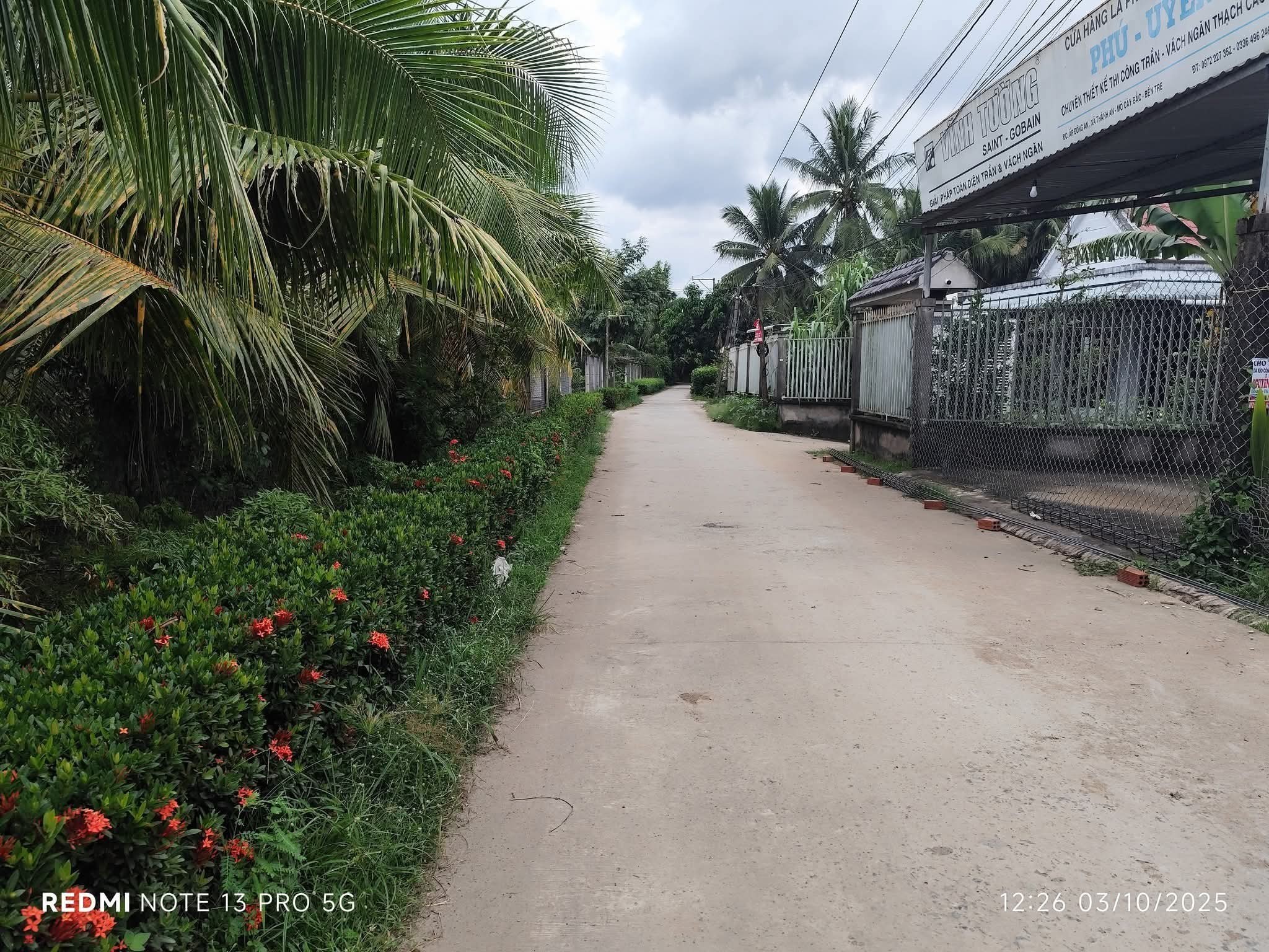 Bán đất thổ cư 800m2 tại Thành An, Mỏ Cày Bắc, Bến Tre, đường ô tô, giá 800 triệu