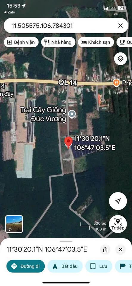 Mảnh đất vuông vắn 5x55m tại Tân Thành, Đồng Xoài - Cơ hội đầu tư hấp dẫn