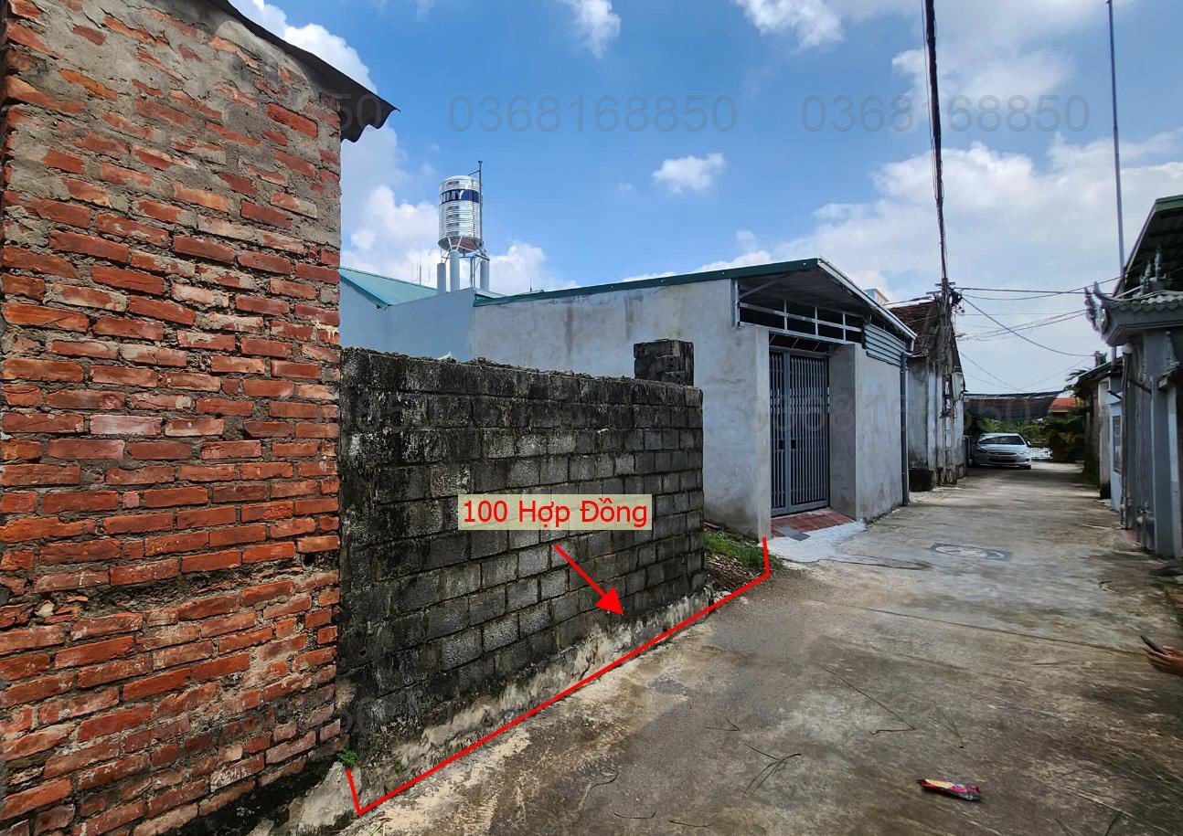 Bán đất 100m² Hợp Đồng, Chương Mỹ - Ô tô đỗ tận nơi, sát TL419, giá 3 tỷ