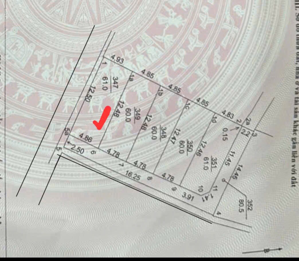 Đất lô góc Thọ Lộc, Phúc Thọ - 4 tỷ, ô tô đậu cửa