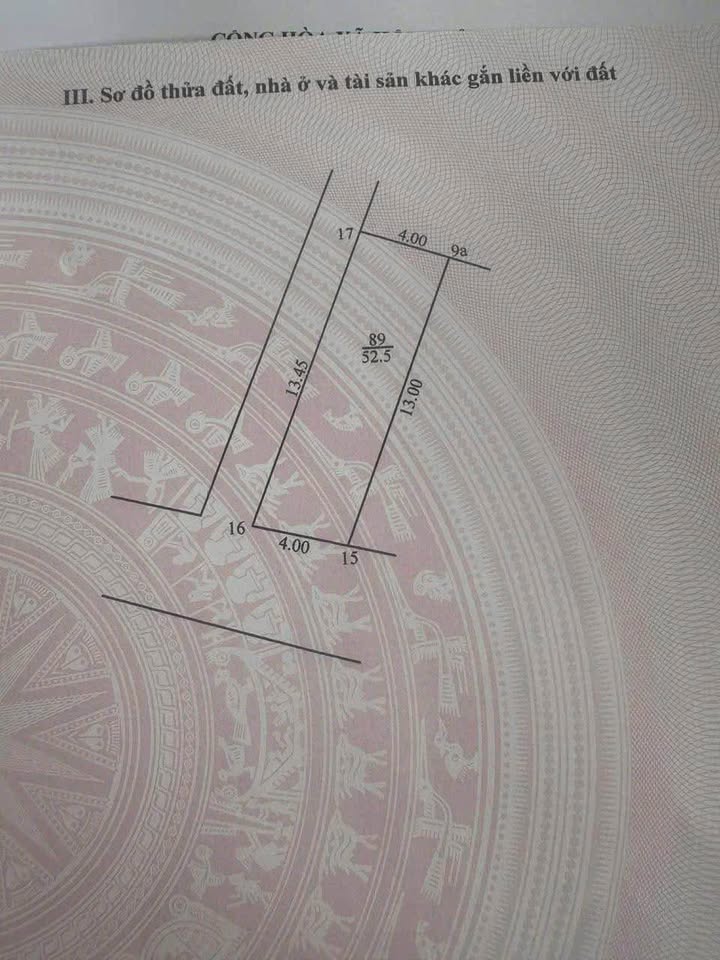 Bán đất lô góc 52m2 Sen Phương, Đan Phượng - Ngõ thông, ô tô 16 chỗ vòng quanh