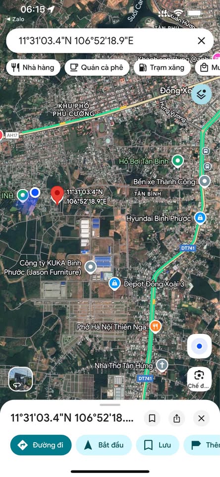 Nhà 8m ngang, 3 ngủ, 2 ô tô đỗ cửa, giá hời 1.85 tỷ ở Đồng Xoài