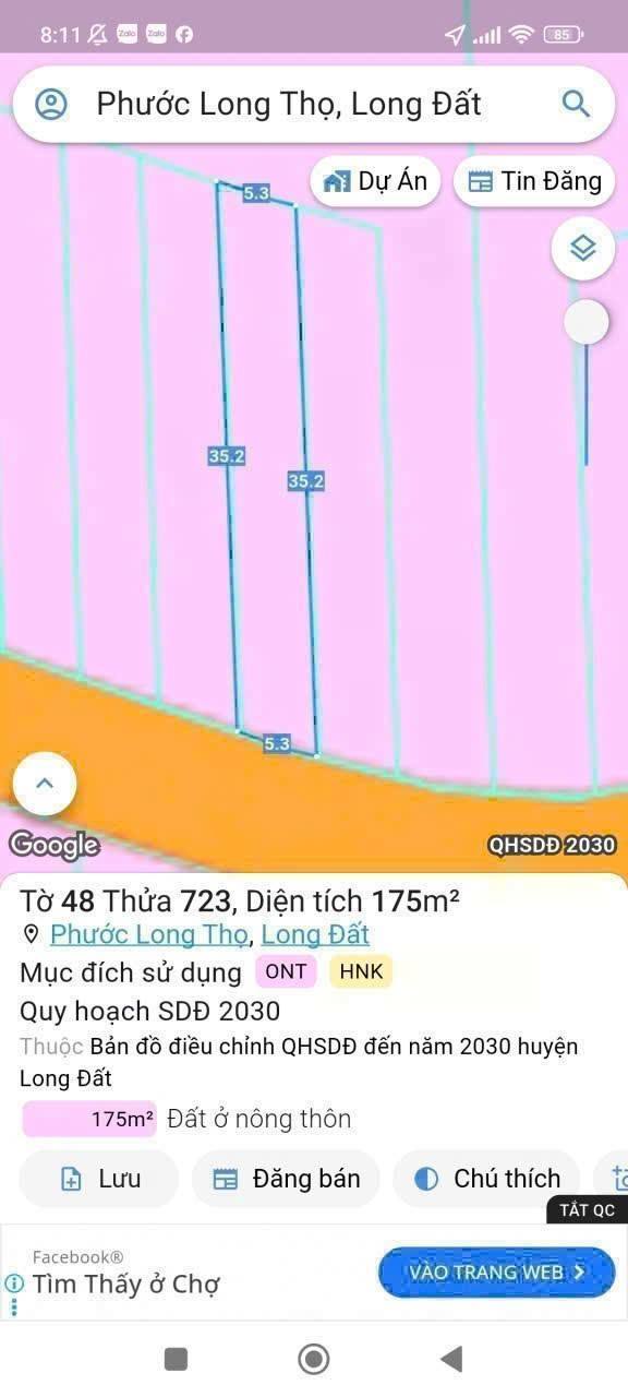 Đất vàng Đất Đỏ cơ hội đầu tư ngay gần khu công nghiệp