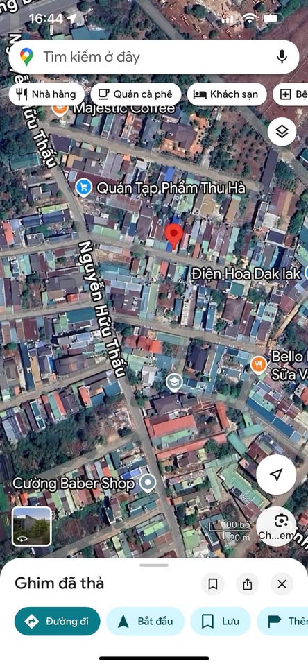 Lô đất vuông vắn, nở hậu tại hẻm 104 Nguyễn Hữu Thấu, Buôn Ma Thuột