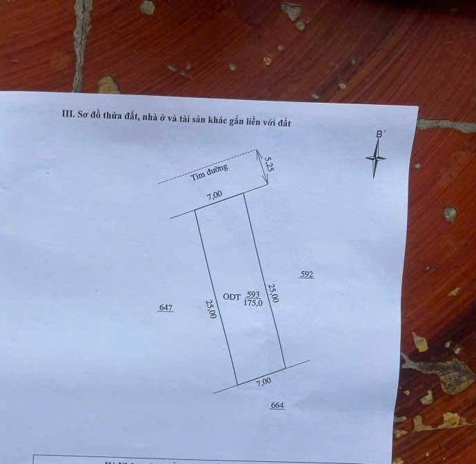 Mảnh đất vàng Quảng Thọ - Sầm Sơn 175m2, mặt tiền rộng, tặng nhà cấp 4