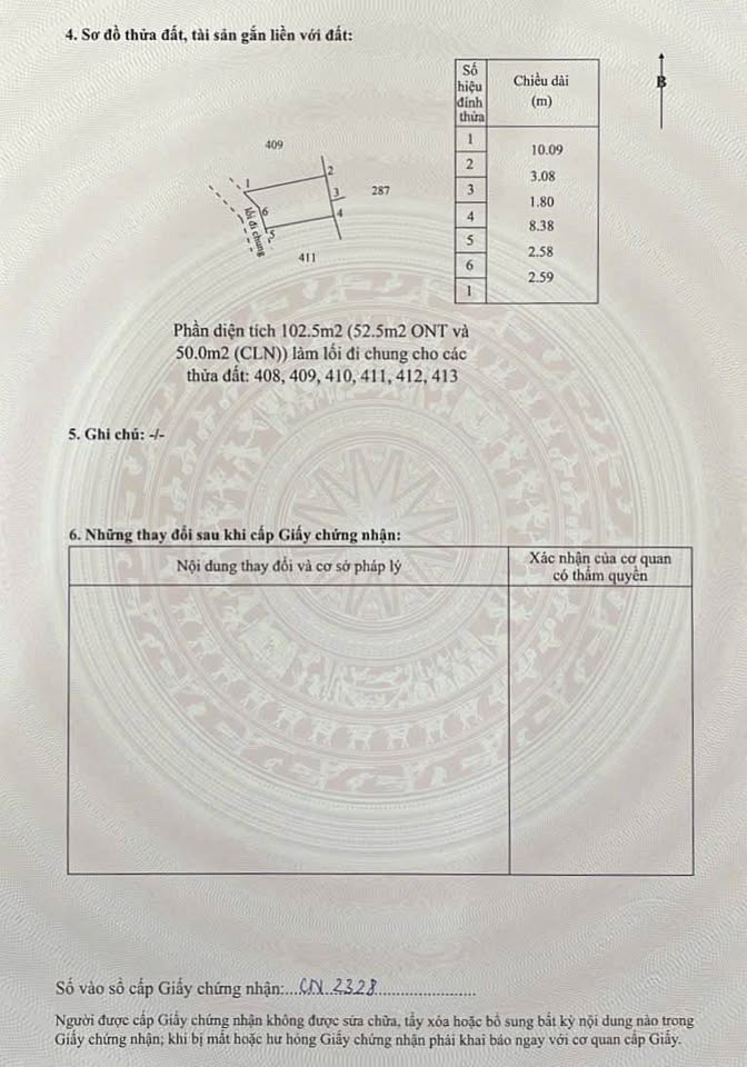 Bán đất 42.8m² Nghĩa Trai, Văn Giang, Hưng Yên - Sát Vinhomes The Fullton