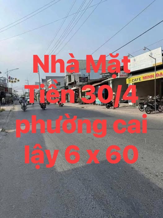 Nhà mặt tiền đường 30/4, Cai Lậy - Kinh doanh thuận lợi, giá tốt