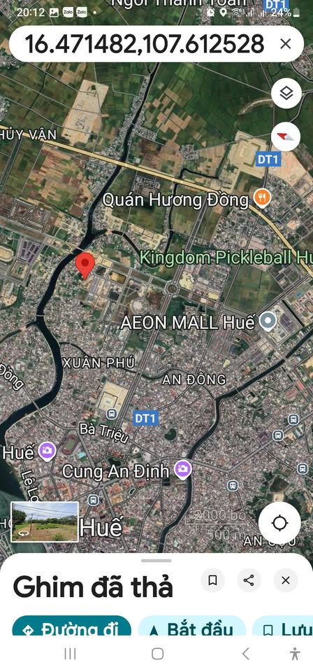 Đất mặt tiền Nguyễn Lộ Trạch, Huế - Hơn 410m2, giá thương lượng