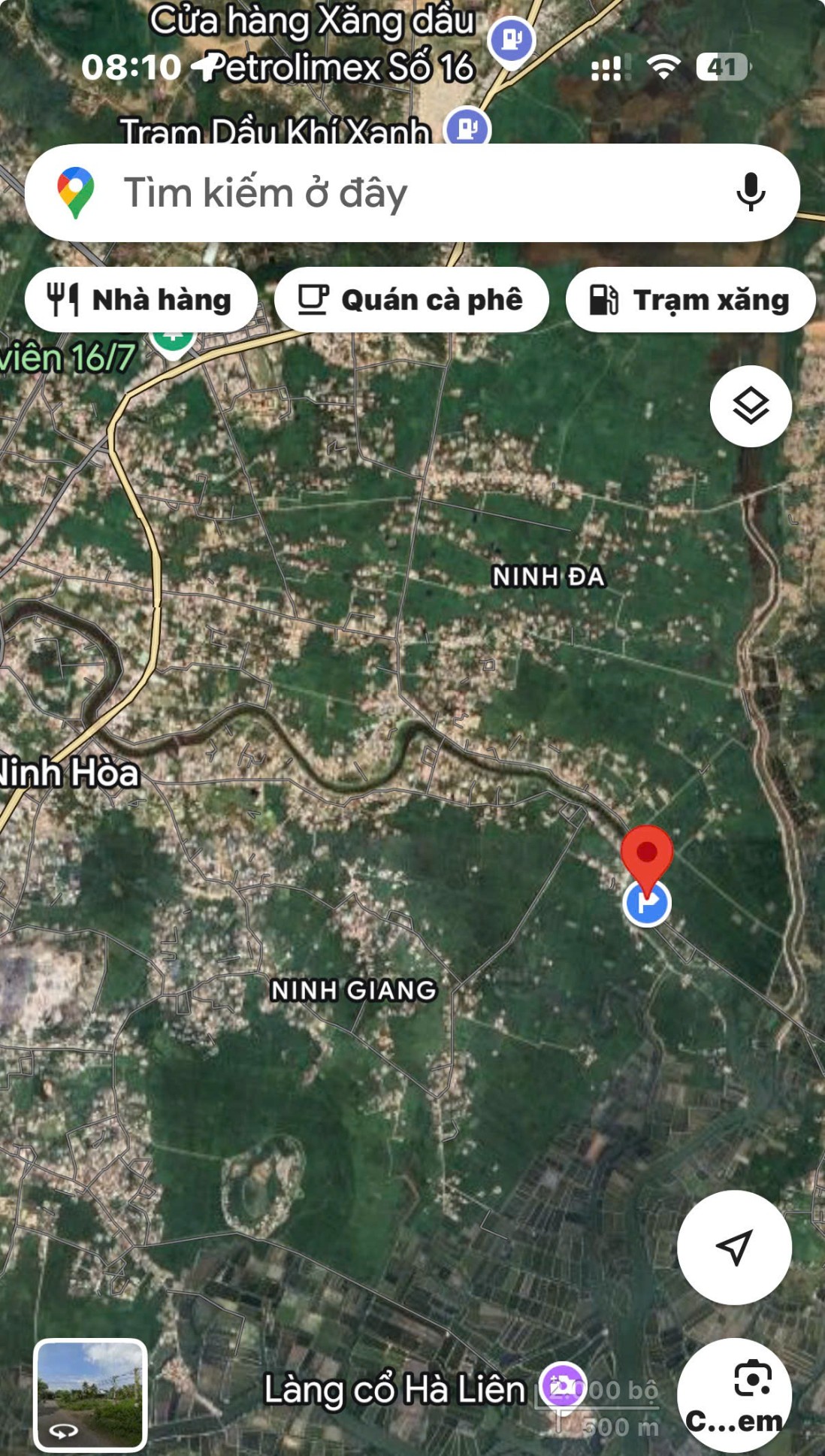 Bán gấp đất thổ cư 200m2 mặt tiền 8m cạnh Sông Dinh, Ninh Hòa - Sổ sẵn