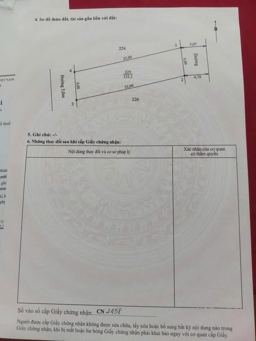 Bán nhanh lô đất 2 mặt tiền, Tứ Hạ, Hương Trà, giá hấp dẫn